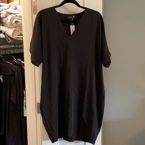 Stylish modern black dress